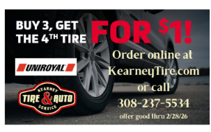 Special Offer | Kearney Tire & Auto