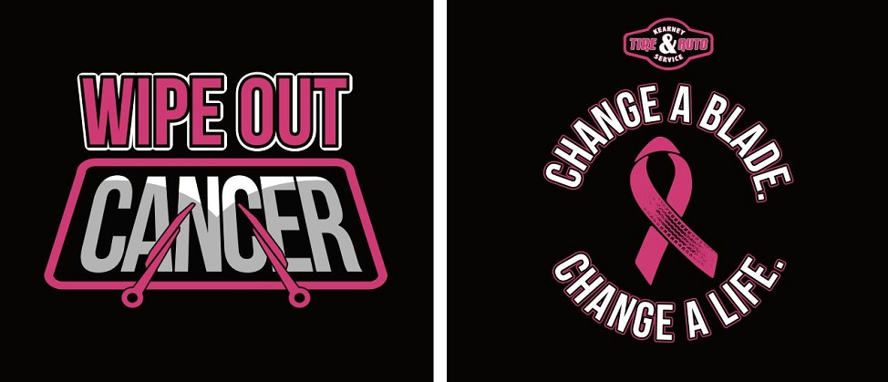 Wipe Out Cancer Wiper Blades in Kearney, NE