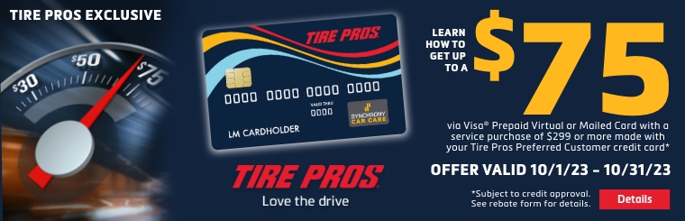 Tire Pros Rebate | Kearney Tire & Auto Service